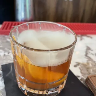 Smoked Rye Old Fashioned