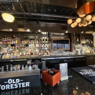 the bar at the old forester