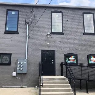 View from the back entrance.