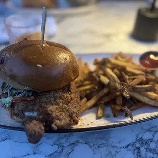 Spiced Honey Chicken Sandwich