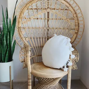 Iris Peacock Chair Rental