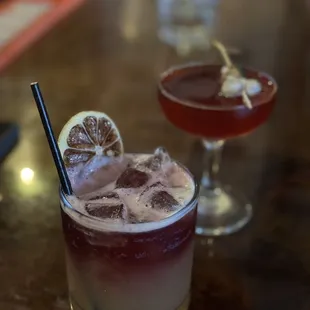 oysters and mussels, drink