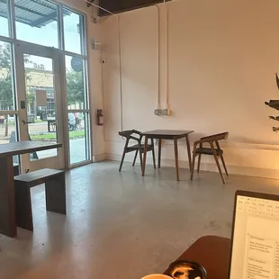 The coffee was fire.