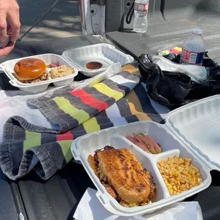 Cuban and pulled pork