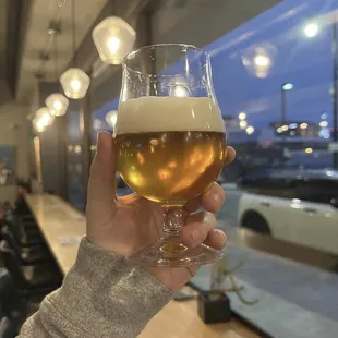 They have a great selection of local beer. This one is from City Barrel.