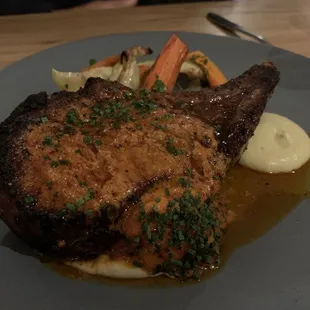 Oak Roasted Pork Chop