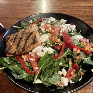 Blackened Salmon Salad