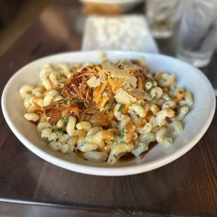 Bourbon Bacon Mac N Cheese