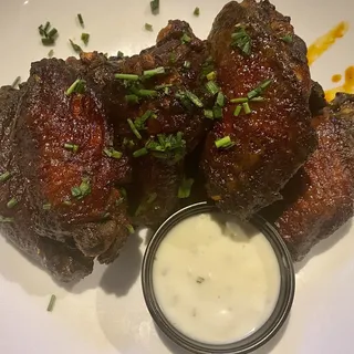 Bacon Fat Bourbon Wings