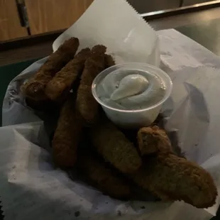 Fried pickles