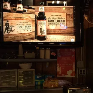 root beer on the wall