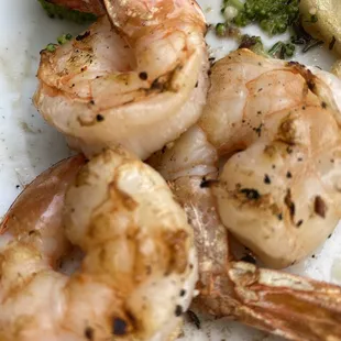 Grilled shrimp