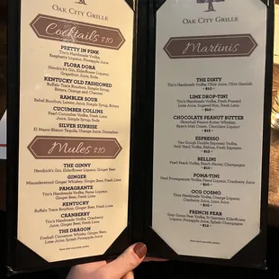 menu, sandwiches