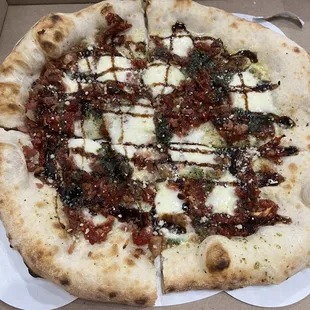 This pesto pizza was the bomb! The crust was so soft, not chewy at all. I would eat here again for sure.