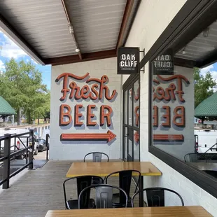 Patio seating