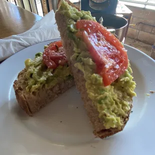 A closer look at my meal (I want some bacon on it!!!)