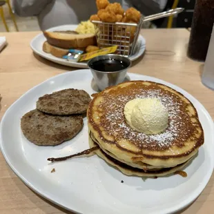 Pancake Plate with Sausage