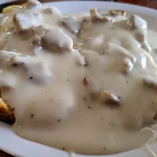 Biscuits and gravy
