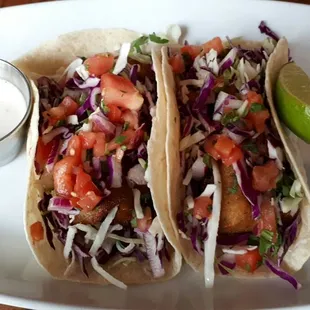 Fish Taco Plate