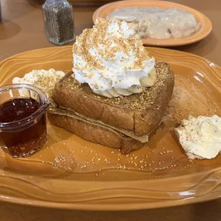 Banana Cream Pie French Toast