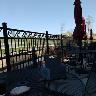 Patio weather!