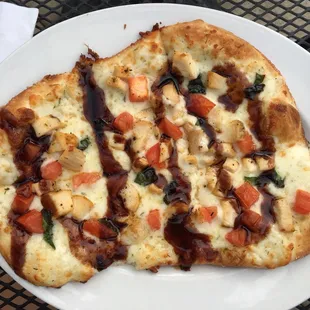 Bruschetta Chicken Flatbread, 10/10 would reccomend!