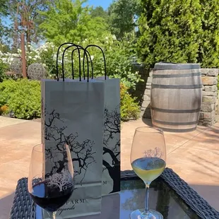 Perfect outdoor tasting