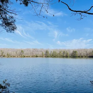 View of the lake