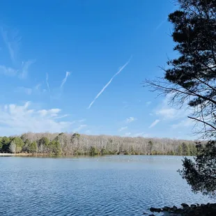 View of the lake