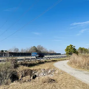 Right by the highway