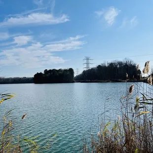View of the lake