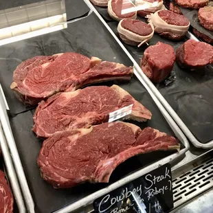 Butcher shop steaks