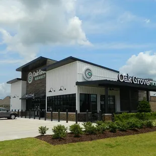 the front of the store