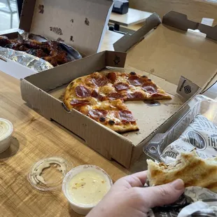 Hot pressed chicken sandwich