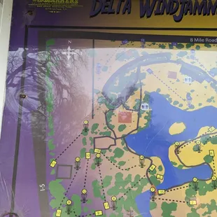 Disc Golf Gold course