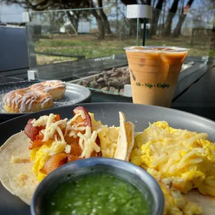 Coffee and Breakfast Food