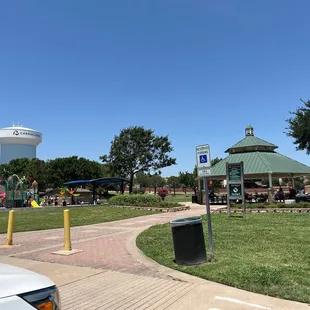 The outside of the kiddie park