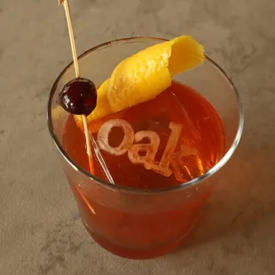 Oak Old Fashioned