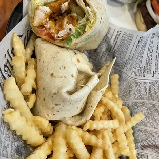 Crispy Chicken Wrap