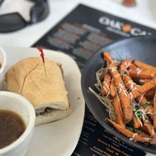 1/2 &amp; 1/2 French Dip and Soup