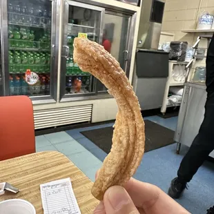 Fried pork skin, crispy