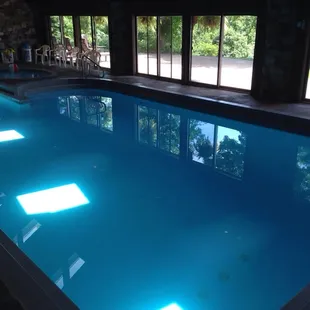 Indoor heated lap pool