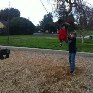 Riding the swing with Clifford