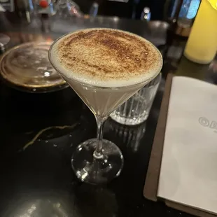 Creme Brulee martini