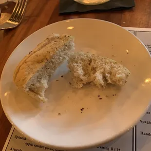Complimentary bread