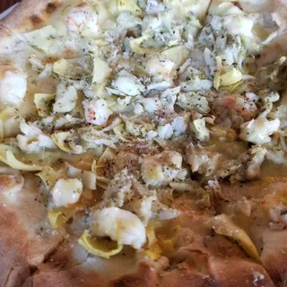 Shrimp and Crab Pizza