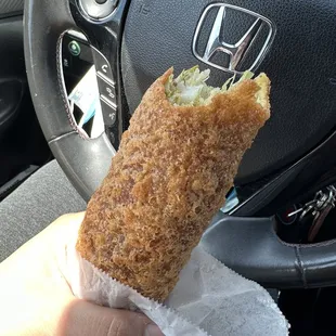Huge egg roll