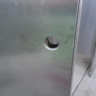 No locks on the doors at Oak Park Pool facilities.