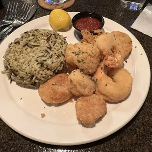Fried Shrimp &amp; Scallops