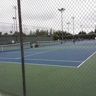 Lots of courts. All in good condition